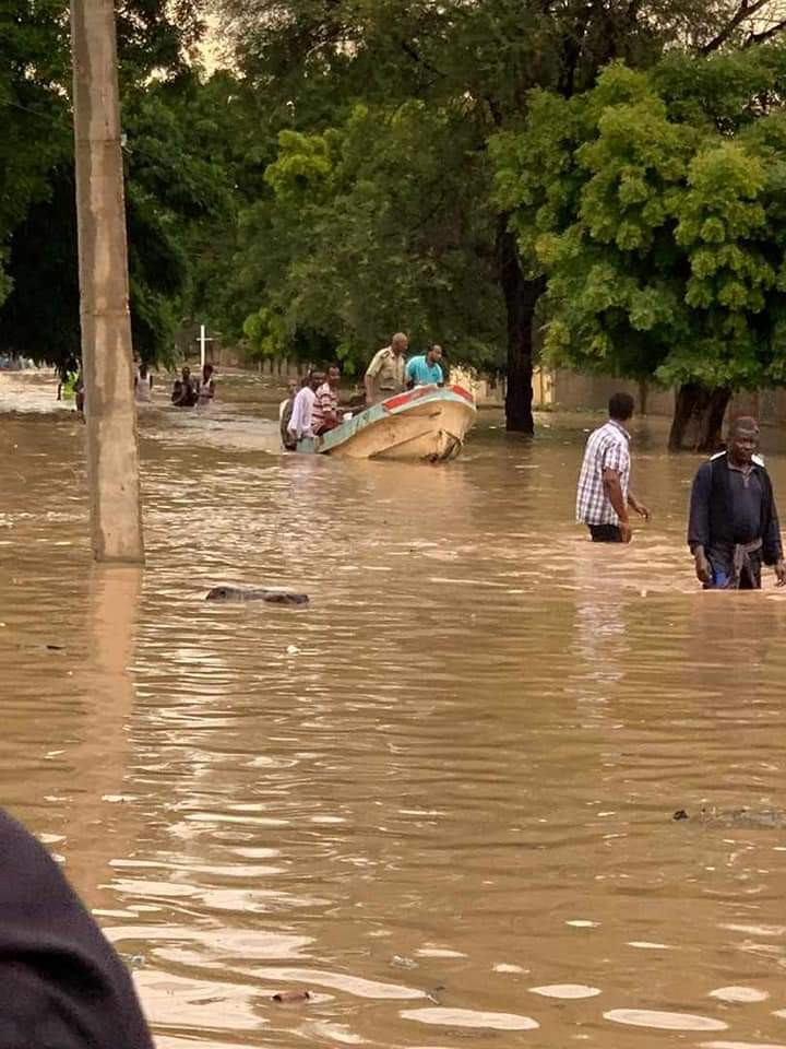 قرى ومدن سودانية تغرق في الفيضان