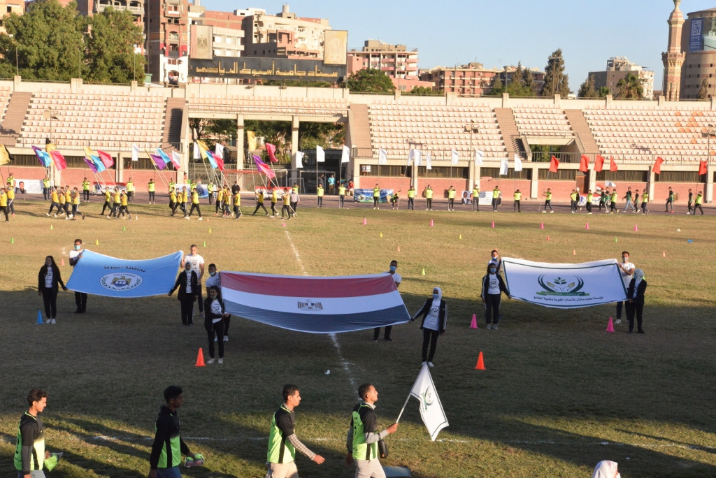 بطوله كره القدم لمؤسسه محمد سالمان بجامعة أسيوط 