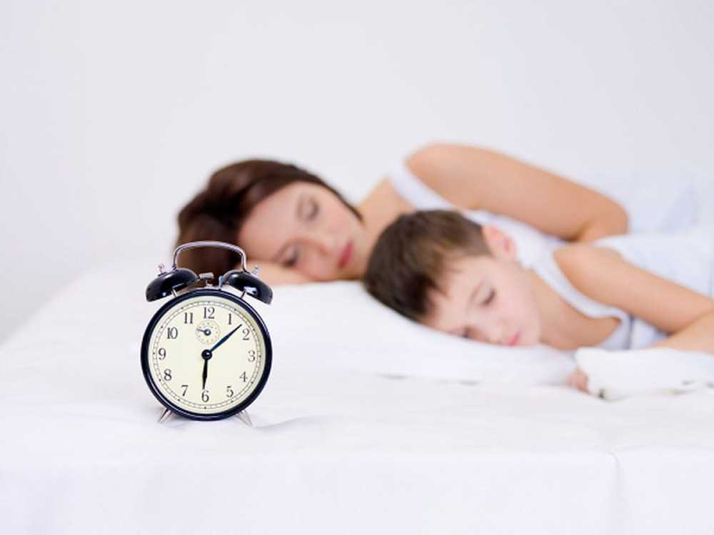 تنظيم مواعيد النوم