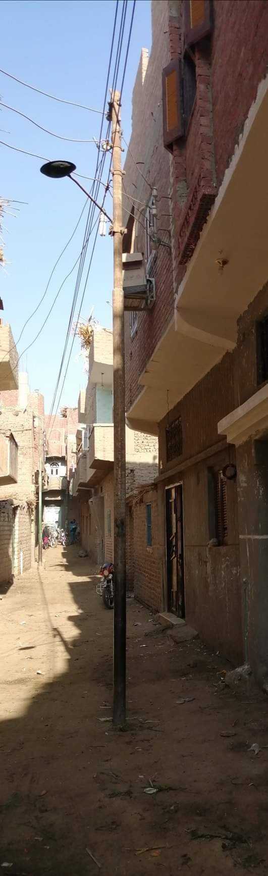 شوارع قرية الهماص بسوهاج