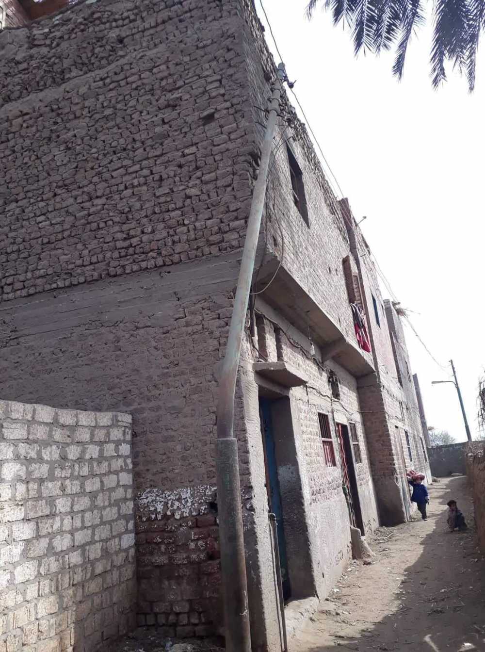 شوارع قرية الهماص بسوهاج
