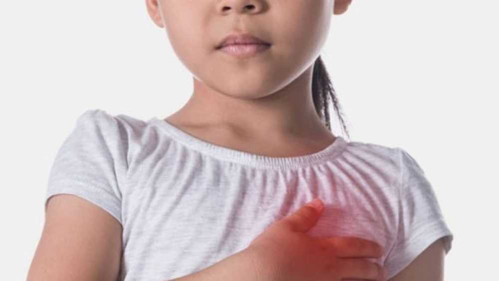 ألم الصدر عند الأطفال