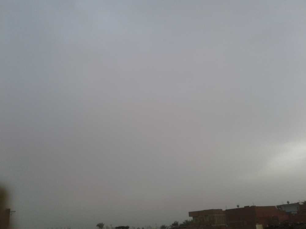 أمطار غزيرة ورعد بأحوال الطقس في بنى سويف 