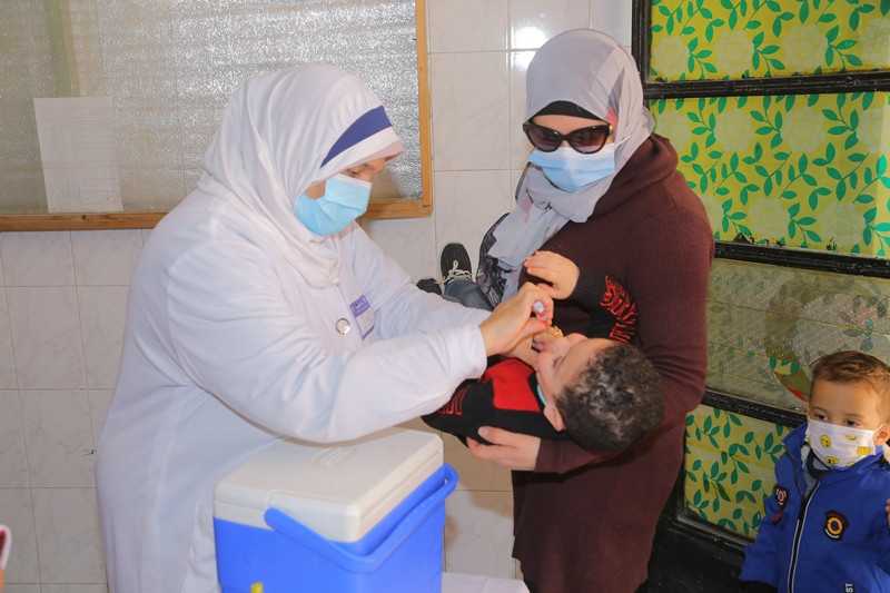 تطعيمات حملة شلل الاطفال 