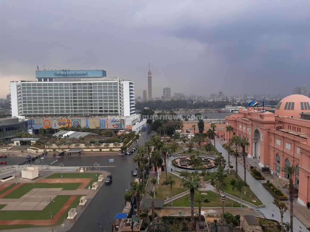 سقوط الأمطار القاهرة