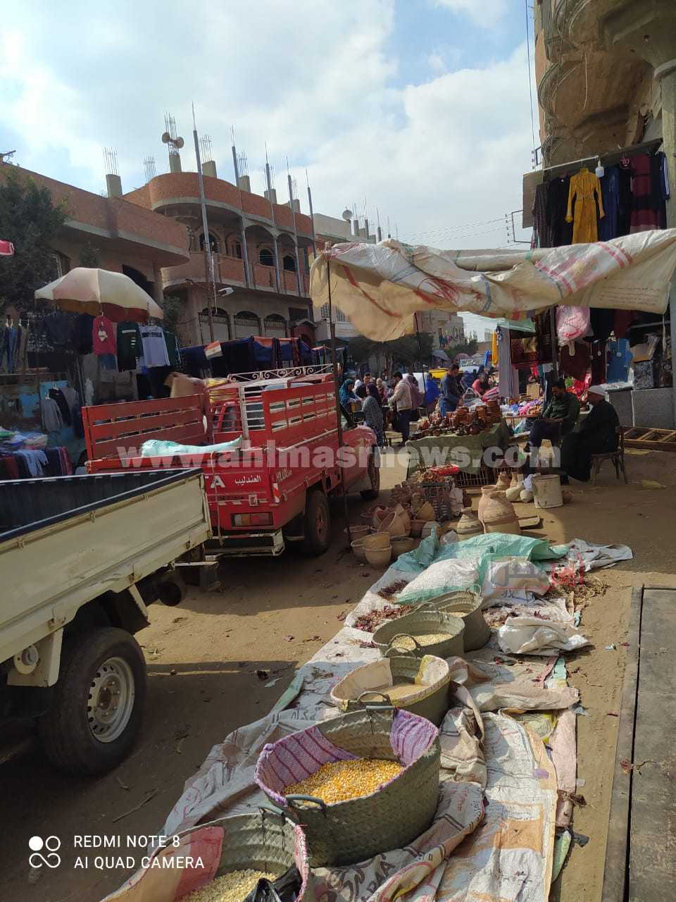 سوق قرية شونى