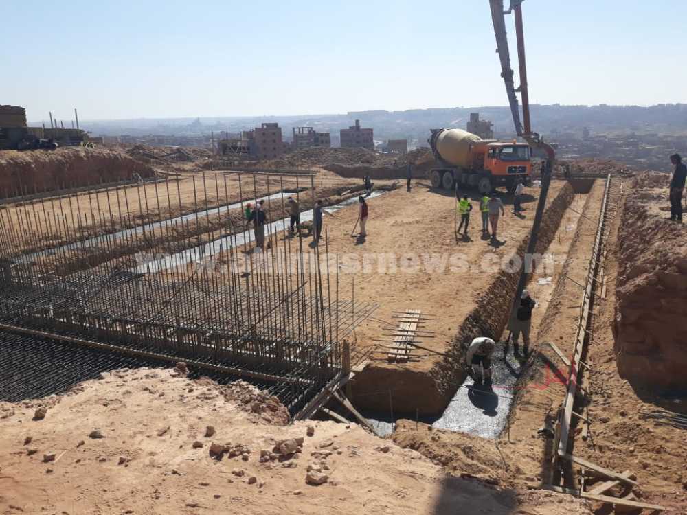 مشروع مياه الشرب والصرف الصحى بمحافظة أسوان 