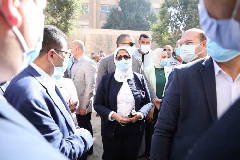 وزيرة الصحة تتفقد مركز طبي قرية صول بـ مدينة أطفيح