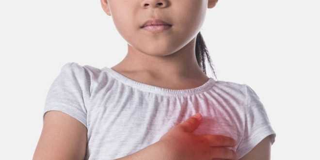 ألم الصدر عند الأطفال