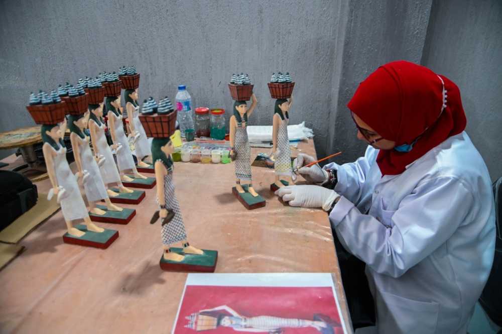 أول مصنع للمستنسخات الأثرية في مصر