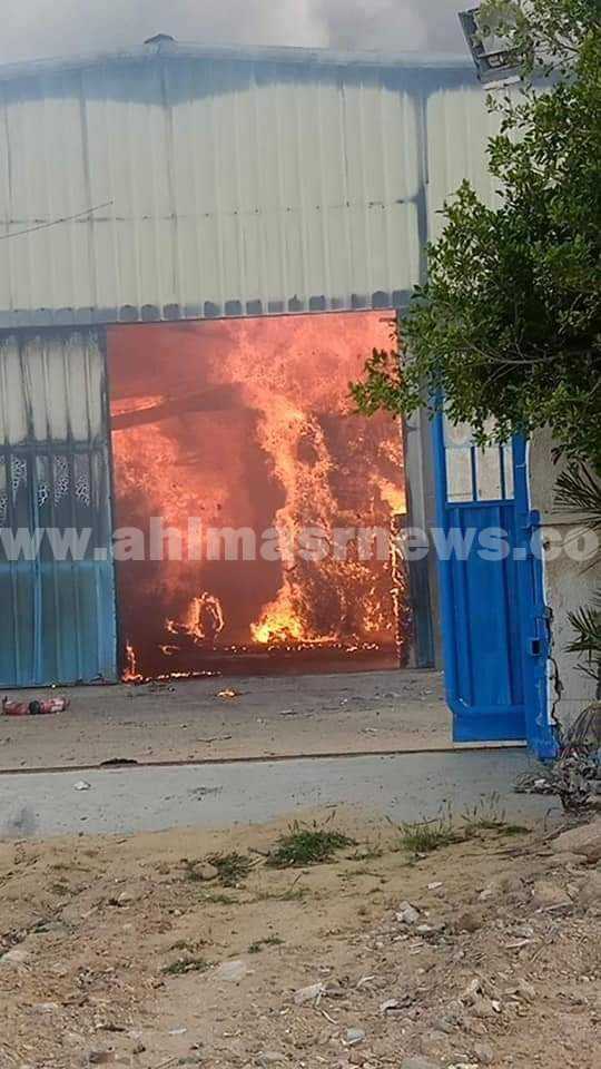 السيطرة على حريق بمصنع اسكندرية للكرتون 