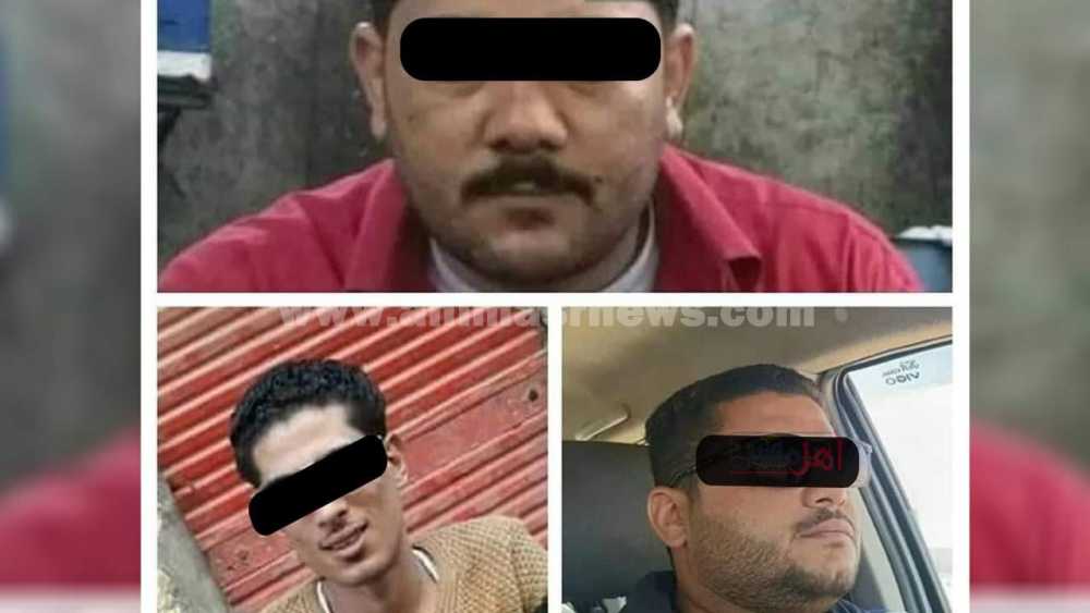 المتهمين بقتل شاب وحرق جثته في قنا