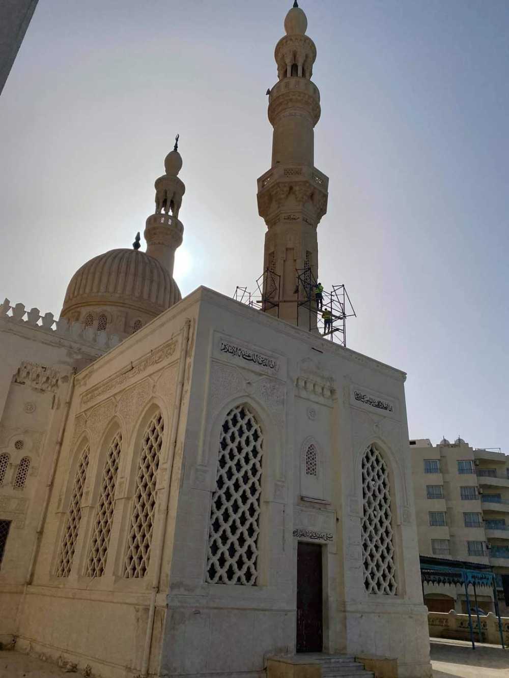 ترميم مسجد العوام بمطروح 