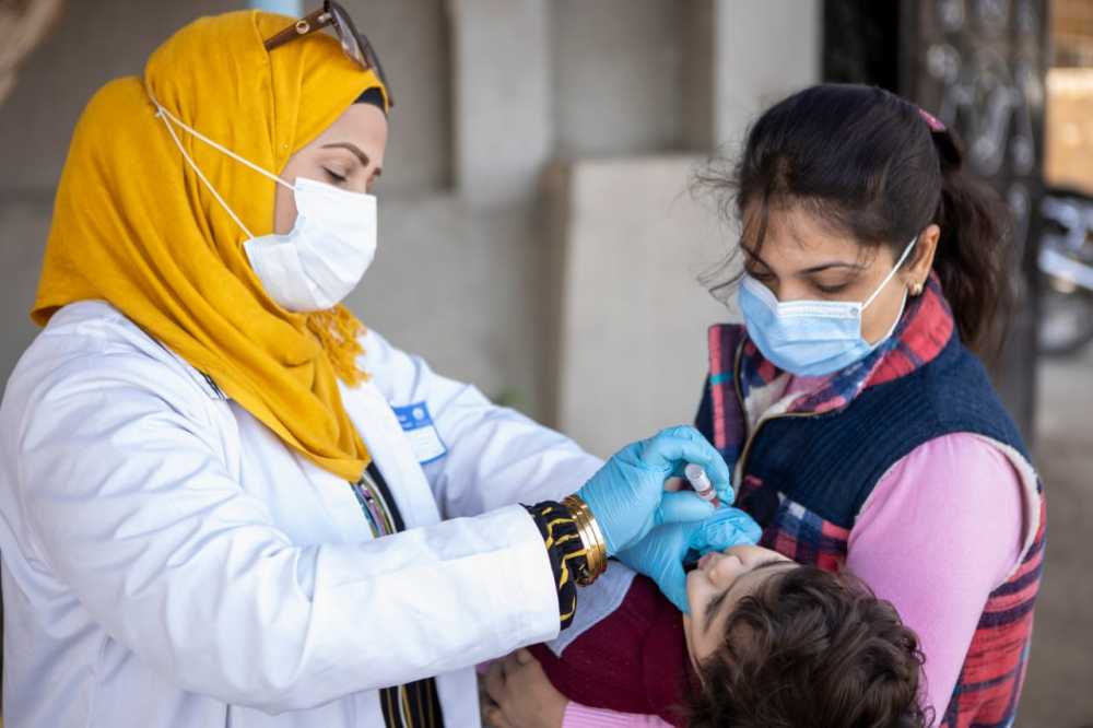 تطعيم شلل الأطفال 2021