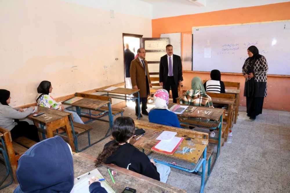 امتحانات الشهادة الإعدادية بالمنوفية 