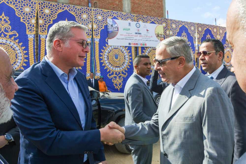 وزير البترول ومحافظ الإسكندرية