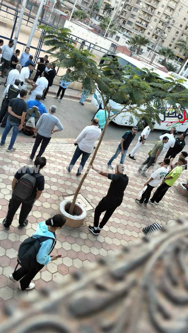 اشتباكات بعد مباراة دمنهور وسبورتينج