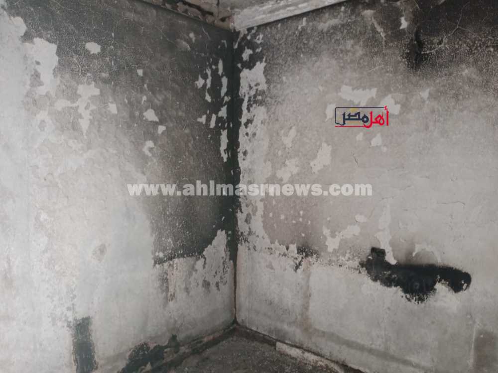 حريق شقة بالبحيرة