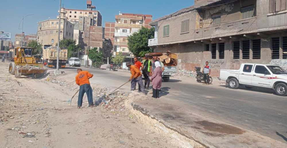 تنظيف شوارع الإسكندرية 