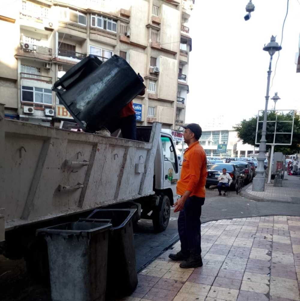 تنظيف شوارع الإسكندرية 