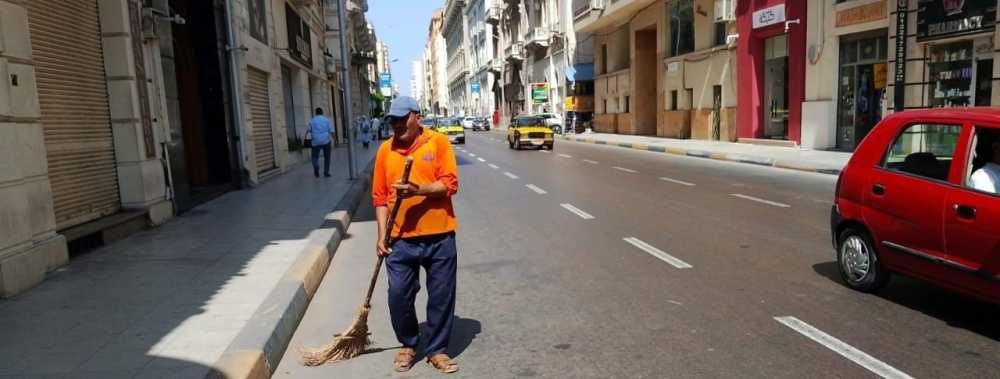 تنظيف شوارع الإسكندرية 