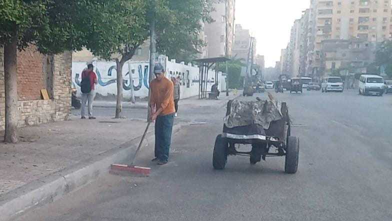 تنظيف شوارع الإسكندرية 