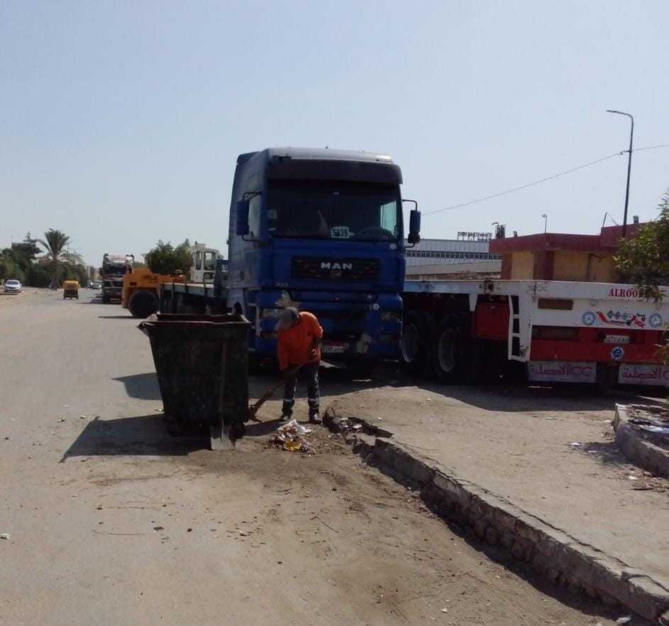 تنظيف شوارع الإسكندرية 