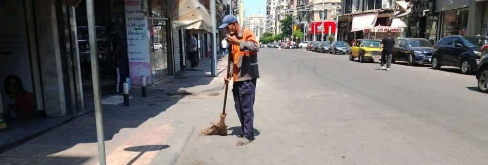 تنظيف شوارع الإسكندرية 