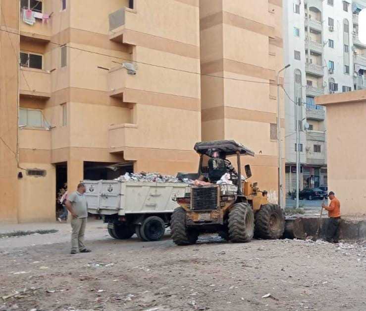 تنظيف شوارع الإسكندرية 