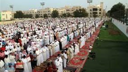 مواقيت صلاة العيد في الرياض